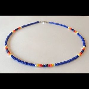 seed bead VSCO choker necklace